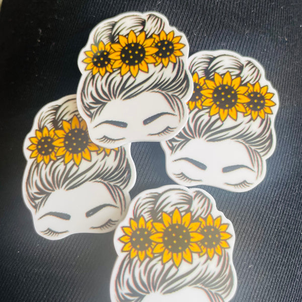 Must drill your own holes -1 Piece Planar Daisy headband