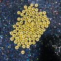 100 piece Alloy Gold Cruller Spacers