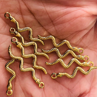9 piece mini dainty snake pendants