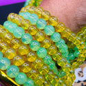 100 piece 8MM bead strand “Citrus Theme” (Opalite inspired)