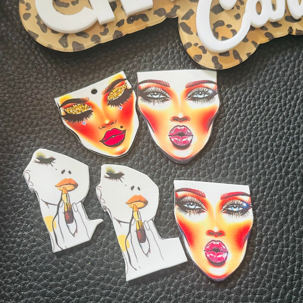 5 piece changing face Set comes with gloss and holes