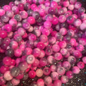 Gemstone 10MM 1 Strand Dyed Jade -pink multi