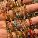 900 pieces Glass 4MM 10 strands of 90- Multi Crystal Bi Beads (read full details by scrolling down to the description)