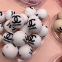 1  single bead- CEE C silicone Letter beads