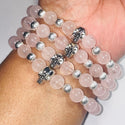 1 single Gemstone Skull Bracelet