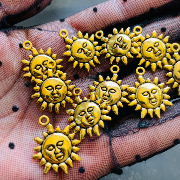 10 Pack Ancient Gold Sun