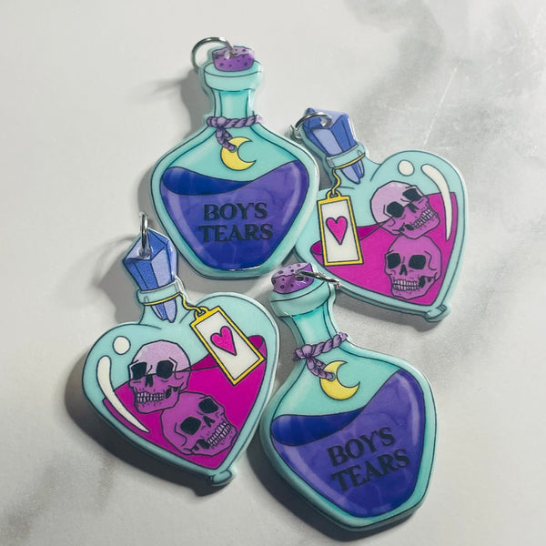 1 Piece potion Charms w/ring & Hole