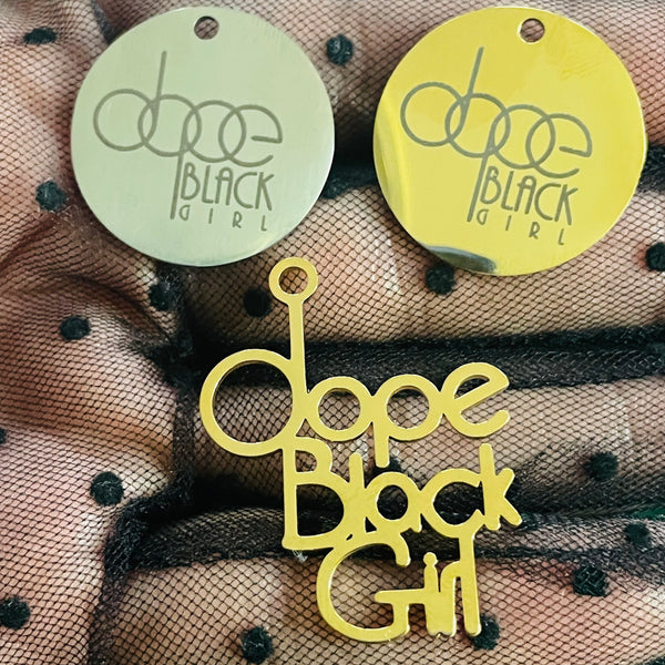 1 piece SS Melanin Tags