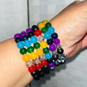 1 single Chakra Theme stretch bracelet