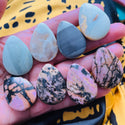 1 Piece Natural Gemstone Top Hole Your pendant bead