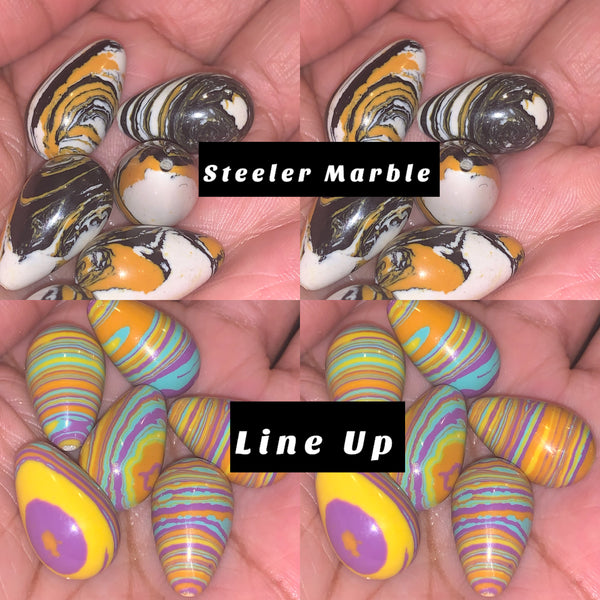 Single Tear Drop beads sold individually