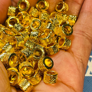 10 piece column open hole beads 8MM