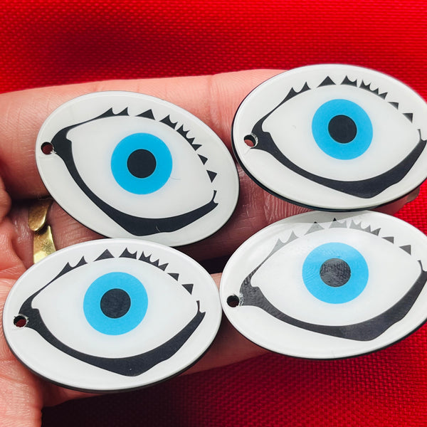 1 PC Acrylic Eye with Drilled holes