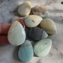 1 Piece Natural Gemstone Top Hole Your pendant bead