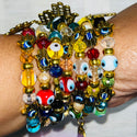 1 single Large Hamsa Charm bracelet