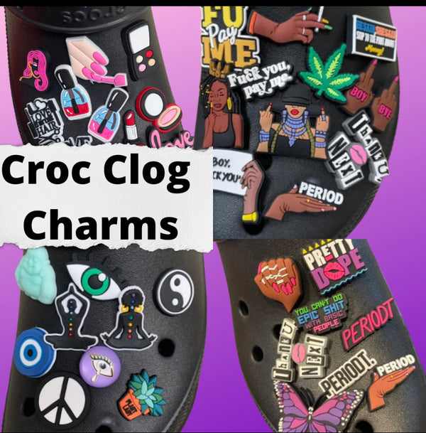 1 piece croc charm random style may not be pictured