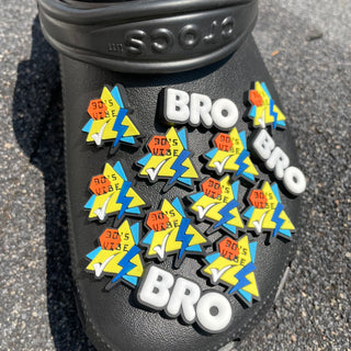 EXCLUSIVE DESIGN 1 Piece Clog Charm 90’s Vibe (bro charm is not included)