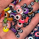 1 bag resin 6MM/8MM mixed eye beads