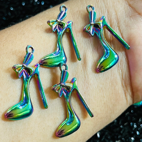 5 piece dainty sized Alloy Rainbow heels