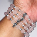 1 single Gemstone Skull Bracelet