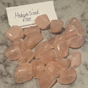 1 Single Focal  bead Love Yourself Rose Quartz  Nuggie Bead-Chunky Style