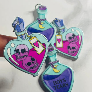 1 Piece potion Charms w/ring & Hole