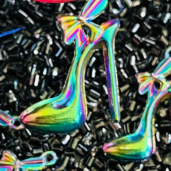 5 piece dainty sized Alloy Rainbow heels