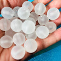 10 Pack Frosted Loose Beads
