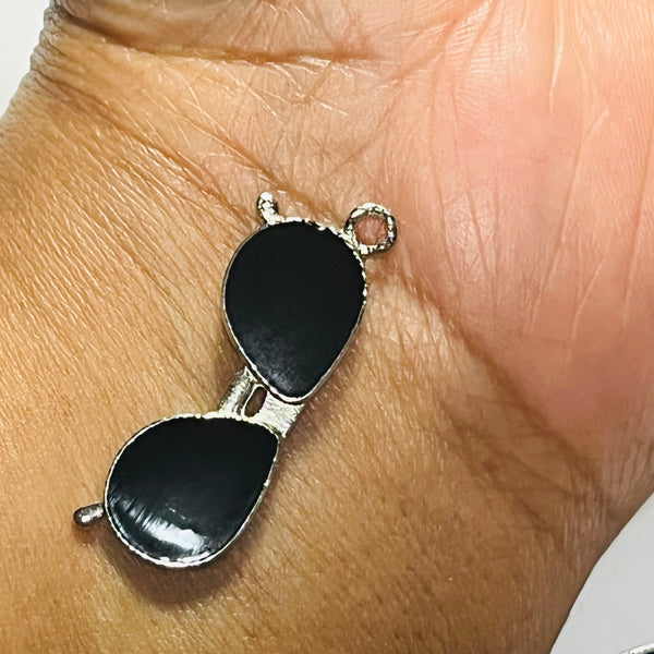 1 piece Sunglasses charm alloy