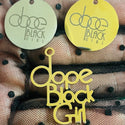 1 piece SS Melanin Tags