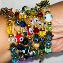 1 single Large Hamsa Charm bracelet