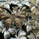 2 piece (read full details) Extra Large Silver Butterfly Bead (read full details)